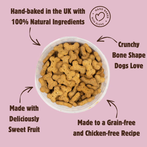 Grain-Free Banana, Apple & Blueberry Bones